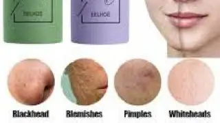 Green Tea Oil Control Eggplant Acne Cleansing Mask Skin Care Moisturizing Remove Blackhead Fine Pore