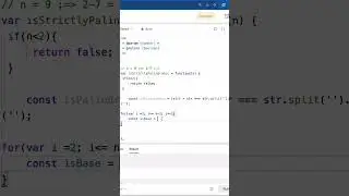 Leetcode Solution 2396. Strictly Palindromic Number. programming.Day 5 of 69 Days Leetcode Challenge