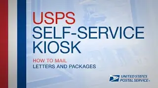USPS Self-Service Kiosk - How to mail Letters or Packages