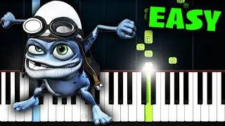 Crazy Frog - Axel F - EASY Piano Tutorial