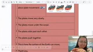 Plate Movement. Plate Motion Part 2. 6th grade ELL speaking.