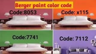 Top 20 Interior Color Combination with code | Berger paints | Interior Color For House | Parvezshow