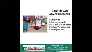 Canter Van Advertisement By Raagnaai Ads