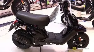 2016 MBK Booster One 50cc Scooter - Walkaround - 2015 Salon de la Moto Paris