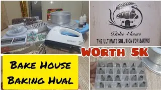 Unboxing Bake House Baking Tools&ndash;Worth 5K Unboxing Hual&ndash;Online Shopping Experience From Bake House