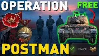 Operation Postman PvE Gameplay, Get Free Premium Tank | World of Tanks