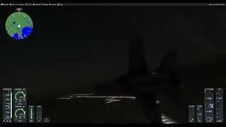 FA 18 Arctic Flight  Thule Air Base Greenland &rarr; Nagurskoye  MSFS 2024 Russia