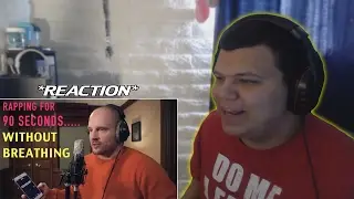 Rapping For 90 Seconds Straight... Without Breathing *REACTION* with Attempt