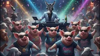 Tagadam Pas Pas Remix | Pe drum mergea un purcelus 
