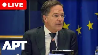 LIVE: Mark Rutte Addresses European Parliament on Arctic Security & U.S. Interest in Greenland | APT