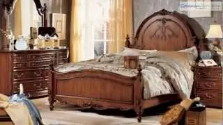 Jessica Mcclintock Cherry Full Panel Bedroom Collection From Lea Furniture