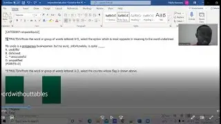 Import Multiple-Choice Questions From MS Word Into Moodle