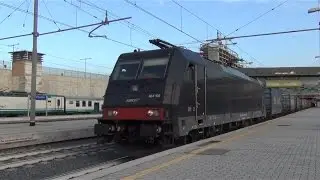 E484.103 sul TCS 57012 Frosinone - Melzo Scalo, in transito a Roma Tiburtina