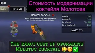 Cost of upgrading MOLOTOV COCKTAIL✅ #tacticool #tacticoolthailand #tacticoollatino #panzerdog #games