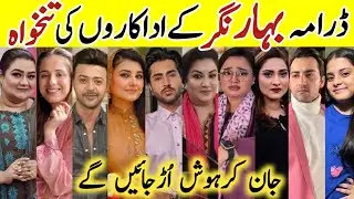 Bahar Nagar Drama Cast Salary Episode 102 |Bahar Nagar All Cast Salary |#HinaDilpazeer #JaveriaSaud