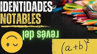 Identidades notables al rev&eacute;s. Factorizar