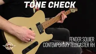 TONE CHECK: Squier Contemporary Telecaster RH Guitar Demo | No Talking
