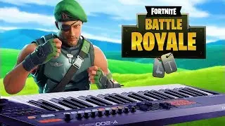 Playing Piano in Fortnite