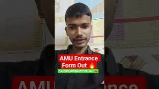 AMU Entrance Exam 2026: Online Form Kaise Bhare? | UG, PG & Diploma Admission Full Guide #shortfeed