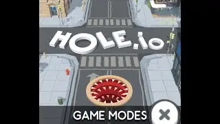 Hole.io : Better modes , lucky a game #EP11