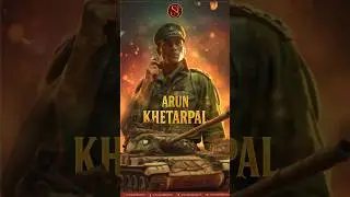 2nd Lt. Arun Khetarpal - Bharat's youngest Param Vir Chakra Hero! #arunkhetarpal #shorts #indvspak
