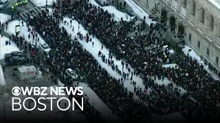 Boston protesters take part in nationwide anti-ICE demonstration