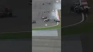 Top 5 F1 Crashes (China Edition) #f1 #shorts #chinesegp