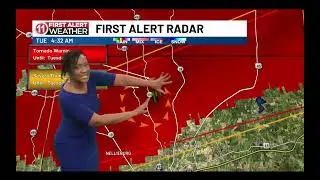 WTOK Severe Weather Coverage November 25, 2025