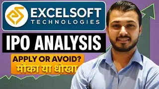 Excelsoft IPO review | Excelsoft IPO GMP | Vibhor Varshney | Upcoming IPO | #trading #stockmarket 