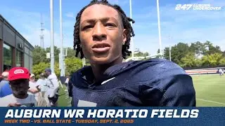 Auburn WR Horatio Fields | Ball State Week