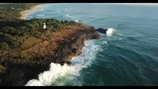 (8 hours) Relaxing Beach Waves Sound and Music for Sleeping DJI Drone Shots 4K Australia