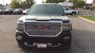 2018 GMC Sierra 1500 Denali 6.2L 22 Inch Wheels 3 Way Power Running Boards Oshawa ON Stock #180039