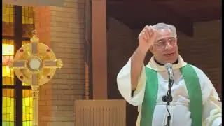 Fr. Jose at Our Lady of Albanians Catholic Church, Southfield, MI, USA - 01st Jul 2024 .