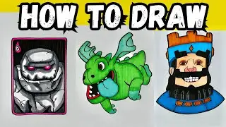 How To Draw Clash Royale Characters
