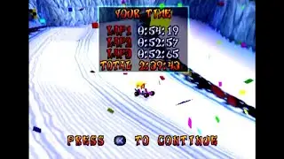 Crash Team Racing - Oxide Time Trial #11: Polar Pass