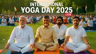 International Yoga Day 2025 LIVE | Yoga Day Celebrations 2025 | PM Modi | Chandrababu | Pawan Kalyan