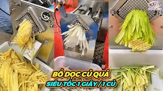 M&aacute;y cắt sợi vu&ocirc;ng củ quả SV90 - B&aacute;o Gi&aacute; khu&ocirc;n 6 - 9 - 13| Điện m&aacute;y 3G