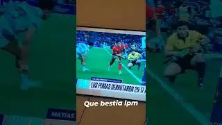 Incre&iacute;ble tackle ganador de Moroni contra Gales