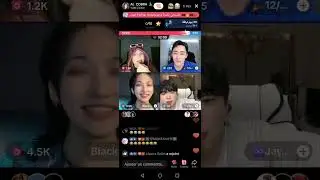 كوبرا تكمل الايف مع أصدقاءها  الكوررين بعد الجولة الرسمية مع بلاك و جاي و كيشان 🔥🔥❤️الضحك مع كوبرا 😂