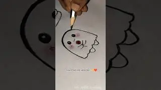Cute Things to Draw When Bored Day 47 🐻✏️ | Easy Cute Doodles 💖 | Kawaii Drawing Ideas 🌸 #Shorts