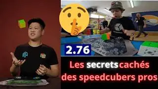 Les SECRETS cachés 🤫 des SPEEDCUBERS pros