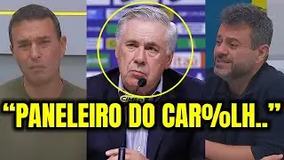 🚨 EITA! RIZEK E ERIC FARIA DETONAM A CONVOCA&Ccedil;&Atilde;O DE ANCELOTTI