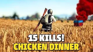 Chicken dinner with 15 kills in Indo Lobby😱😱 | Pubg Mobile!🔥