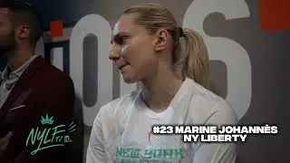 Marine Johann&egrave;s Post-Game | NY Liberty 85 vs Chi Sky 91 | NYLFTV 