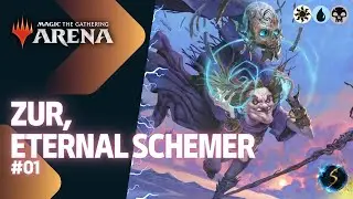 It's Showtime: Zur, Eternal Schemer ☀️💧💀 #01 - MTG Arena - Historic Brawl