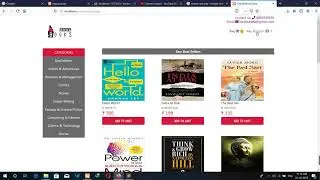 Online Book Store in PHP | making checkout page | part -29(Hindi)