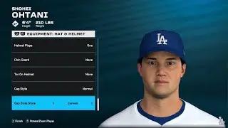 How to Create Shohei Ohtani on MLB The Show 25 #ps5share #mlbtheshow25 #shoheiohtani