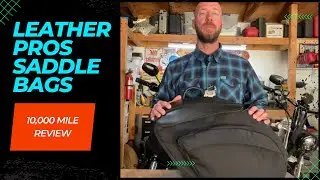 Leather Pros, Retro Series, V3 Saddle bags 10,000 Mile Review