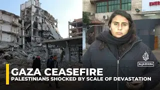 Gaza residents shocked by destruction as homes lie in ruins and unexploded ordnance poses new risks