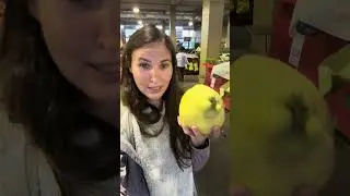 &iquest;Pera o manzana? &iquest;Conoces esta fruta? Se llama gutui #Rumania